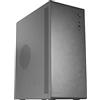Tacens ORUMX, Case Micro-ATX Ultracompatto, Struttura in Acciaio Rinforzato, 1x Ventola Posteriore da 80mm, Mini Tower PC con Grande Capacità Interna, PSU SFX, USB 3.0, Nero