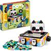 LEGO DOTS Il Simpatico Panda Portaoggetti, Giochi per Bambine e Bambini da 6 Anni, Set Scatola Fai da Te con Panda Giocattolo Portagioie, Scatola Portaoggetti, Giocattoli Creativi, Idee Regalo 41959