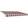 Linea Garden Friend T1372011/E, Tenda Barra Quadra profondità 200 cm, Lunghezza 250 cm, Rosso