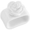 Thun La Porcellana In Tavola Bianca Legatovagliolo fiore Rosa D3x5xh4 cm di Thun
