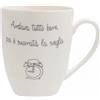 Thun La Porcellana Bianca Gli Onesti Mug Buongiorno Cc. 450