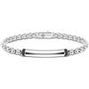 Zancan Bracciale Zancan Uomo in Argento ESB284-N