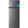 GEDTECH Frigorifero congelatore alto - GE217DPSL Silver - capacità 217L - Classe E