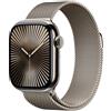 APPLE WATCH SERIES 10 SERIE 10 GPS + CELLULAR 42MM CASSA IN TITANIO CON LOOP IN MAGLIA MILANESE