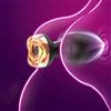 Generico Plug Analesex Toys Plug Anale Sex Toys Dildo Anale Anello Vibrante-Per Lei e Lui Prostata Massaggio Uomo Stimolatore Prostatico Maschile Sexy Shop Elettrico, USB-B808