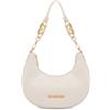 Love Moschino JC4048PP1MLF0110, Borsa A Spalla Donna, Avorio, Unica
