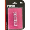 Nox Polsino NOX Rosa Logo Bianco 2 pezzi