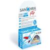 SANOHRA fly - tappi per le orecchie contro la pressione auricolare in volo | Per bambini e piccoli canali uditivi | Riutilizzabili | Equalizzazione della pressione durante il decollo e l'atterraggio