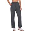 Demegimi Pantaloni Sportivi Donna Pantalone Tuta Donna Cotone con Coulisse Pantaloni Lunghi Jogger con Tasche a Vita Alta