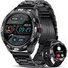 SIEMORL Smartwatch Orologio Uomo con Chiamata Bluetooth,1,32'' Full Touch Fitness Tracker con 20 Sportive,Impermeabil IP68 Contapassi/Cardiofrequenzimetro Activity Tracker Smartwatch per Android iOS