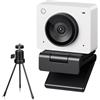 OBSBOT Meet SE 1080P 100FPS Webcam per PC, Web Cam USB con tracciamento AI, Microfono, Treppiede, HDR sfalsato, Modalità Bellezza, Telecamera streaming Plug&Play per laptop/desktop, Conferenza Bianco