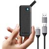 ORICO 1TB SSD Esterno fino a 460 MB/s, Hard Disk Esterno SSD Portatile con USB C e A 2 in 1 Cavo, Compatibile con iPhone 16 Pro Max, Tablet, Computer Portatile - B5PRO