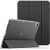 EasyAcc Custodia Cover Compatibile con iPad 11a Generazione (A16) 11 (2025) / iPad 10a Generazione 10.9 (2022) (A2757/A2777), Cover Posteriore Opaca Ultra Sottile Traslucida,Nero