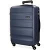 ROLL ROAD Valigia misura media Roll Road Flex Blu