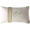 EVERGREENWEB MATERASSI & BEDS Cuscino 100% Fiocco di Memory Foam Saponetta Tessuto Aloe