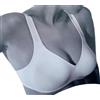 GIOS Reggiseno Modellante Effetto Snellente Cotone Senza Ferretto Coppa B, Pink (IT, Numero, 34, 32, Regular, Regular, Bianco)