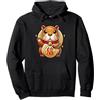 JapansCollective Giappone Lucky Maneki Neko Capybara Fortune Giapponese Uomini Donne Felpa con Cappuccio