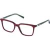 STING Vsj751 Occhiali, Shiny Dark Brown Top+Nocciola, 49 Bambini e Ragazzi
