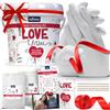 Niimo® Kit Calco Mani Coppia 'I Love You' - Alginato e Gesso per Stampi, Regali per Lei, Regalo Personalizzato, Gesso Mani Coppia