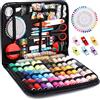 Purpledi Kit Cucito Set da Cucito con Accessori, Set da Cucito con 249 Accessori da Cucito, Mini kit da cucito portatile con accessori e valigetta Portatile Kit da Cucito per Principianti