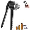 Generic Sigillatrice manuale per fiale Macchina di sigillamento manuale Tenuta Regolabile Acciaio Inox 8 32mm Flip Vial Crimper Rapido Tappatura