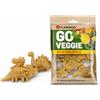Flamingo Bastoncini per cani - Snack Veggie Dino con Ananas Giallo - 120g - senza glutine - naturale - divertente e salutare