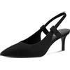 s.Oliver Damen Sling 5-29601-44, Scarpe décolleté Donna, Glitter Neri, 39 EU