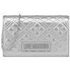 Love Moschino JC4079PP1MLA196B, Borsa A Spalla Donna, Silver, Unica