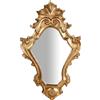 Biscottini Specchio da parete 25,5x3x40,5 - Specchio bagno - Specchio decorazioni casa - Arredamento casa - Specchio da parete lungo - Decorazioni camera da letto shabby - Specchio camera da letto
