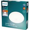 Philips LED 43194200, Plafoniera Mauve con Sensore di Movimento Integrato, 4000K, 16W, Bianco