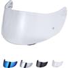 JQF Gear Visiera Casco per K1 K3SV K5,Sostituzione della Visiera della Lente del Casco del Parabrezza del Motociclo per Il Casco Integrale (Trasparente)
