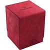 Gamegenic GGS20099ML - Contenitore per carte, tinta unita, colore: rosso