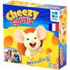 Megableu CHEEZY SOURIS - Jeu de société - MEGABLEU - Des 3 ans | Versione francese per 2-4 giocatori da 3 anni - Gira il formaggio, scegli un buco ed evita il mouse a sorpresa