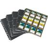 gamegenic-24-Pocket Sideloading Pages Pack Black (10), Colore Nero, GG3011