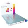 gamegenic- Ultrasonic 9-Pocket Pages Sideloading Display (50), Colore Trasparente, GG3015