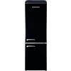 GEDTECH Frigorifero combinato vintage GCBV310BL - Colore Nero - Capacità 310 L - Classe E