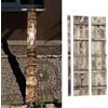 QLS Scala per gatti, fiammata, per balcone, finestra, con gancio in metallo, 1 m - 6 m (lunghezza 2 m)