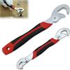 ZHANChen Chiave Inglese Regolabile 2 Pezzi 9-32mm Chiavi Universali Universalschlüssel con Impugnatura Antiscivolo per Riparazioni Domestiche Tubi Dadi Fissaggio e Rimozione