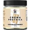 DILO - Crema Proteica Spalmabile al Cioccolato Bianco, Senza Zuccheri Aggiunti, Senza Glutine, con il 22% di Proteine - 200gr