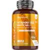 WeightWorld Vitamina B12 Metilcobalamina 1000 mcg, 400 Compresse Masticabili Vegane (Per 13+ Mesi), La Vitamina B12 Contribuisce alla Normale Funzione del Sistema Immunitario (EFSA), Gusto Limone, Senza Glutine