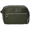 Pepe Jeans Christine, beauty case, tracolla, organizzare, vari scomparti, realizzato in poliestere e dettagli in finta pelle. Joumma Bags, Verde, Taglia unica, Doppia tracolla