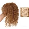 SDA287MZ Frangia Clip Capelli Veri Parrucche ondulate con frangia Frangia for capelli 3D Air Frangia Clip in frangia Estensioni dei capelli Parrucche Pezzi di capelli Frangia Toupet Frangetta Capelli Veri Clip