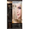Victoria Beauty Set di 6 shampoo coloranti - Trattamento alla cheratina, senza ammoniaca, biondo platino