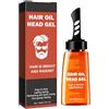 Lixuitme Gel Modellante Uomo con Pettine Modellante, Gel Capelli Uomo, Hair Styling, Cera Lucida Capelli Uomo, Gel per Capelli Forte Tenuta, Fissaggio Forte, Azione Idratante e Fortificante, 100ml, 02