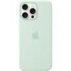 Apple Custodia MagSafe in silicone per iPhone 16 Pro Max - Acquamarina