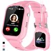 JUBUNRER 4G Smartwatch Bambini GPS Localizzatore WiFi Videochiamata SOS Contapassi Bambina Bambino Giochi Sveglia Fotocamera Calcolatrice Impermeabile Braccialetto Orologio Telefono Ragazze Ragazzi