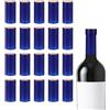QUARKZMAN 150pz PVC Termo Termoretraibile Capsule Vino per Vino 30x60mm Blu | Bottiglie Sigillatura Vino Termoretraibile Tappi, Bottiglie Vetro Vino Cantine Casa