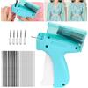 Pipihome Quick Clothing Fixer Set, Dispositivo di Fissaggio Rapido per Abbigliamento, Stitch Gun Portatile, Mini Pistola per Orlatura a Punto con 5 Aghi, 1000 Aghi in Plastica