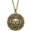 papapanda Pirata Collana Azteca Moneta d'oro Caraibi