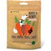 Croci Happy Farm - Premio masticativo per cani, snack cane naturale, alimento complementare proteico con verdure, Pollo e Carote, 80g